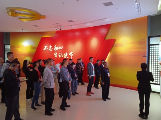 西柏坡红色教育基地现场教学
