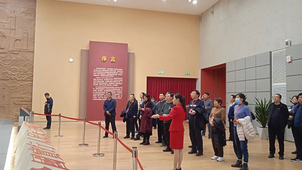 西柏坡干部培训现场教学